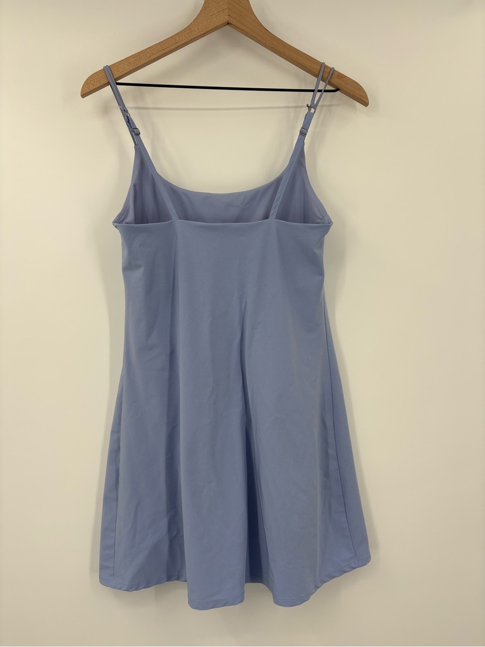 Abercrombie & Fitch Traveler Mini Dress Blue Built-In Shorts Pocket Size S - Picture 8 of 15